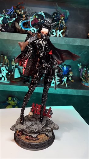 orzgk_figure on Instagram: "“Bullet-hexe” Magdalena🔥 📣Pre order (Worldwide delivery) 🔗Link in my bio https://www.orzgk.com/product/umbar-lotus-studio-bullet-hexe-magdalena-1-4-statue-licensed/?ref=nq3zki5x Full Price: 419$ Studio: Umbra Lotus Studio Product Name: “Bullet-hexe” Magdalena 1/4 Statue Est. Completion: 2026 Q3 Size: (H) 56 cm x (D) 26 cm x (W) 28 cm Limited No Of Unit: 100 Product IP: Original Product Role:Artist design #figure #collection #anime #resinstatue #orzgkfigure #resin #