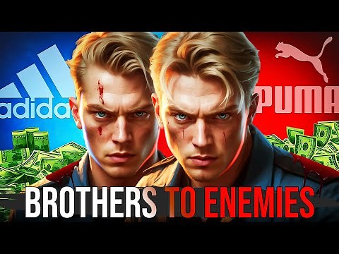 How a Small Family Fight Became the World's Biggest Rivalry | Adidas Puma Story