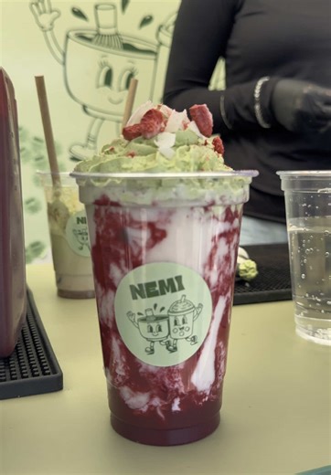 Nemi Matcha Truck: Neue Raspberry Coco Kreation