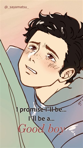 "I promise I'll be a good boy!"🥺 #oc #art #love #artist