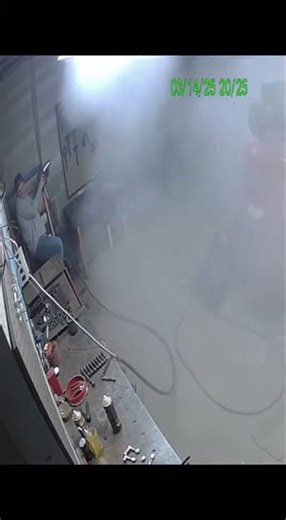 Air Compressor Explodes in Our Shop