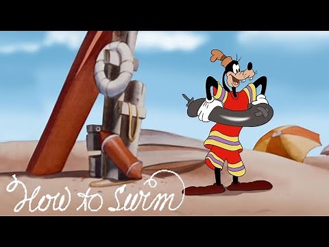 How to Swim 1942 Disney Goofy Cartoon Short Film | Pinto Colvig | Jack Kinney | Animation Review