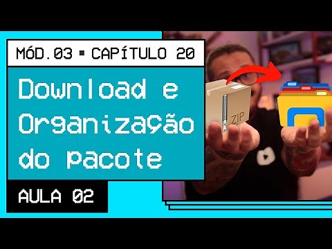 Download e organização dos arquivos - @Curso em Vídeo HTML5 e CSS3