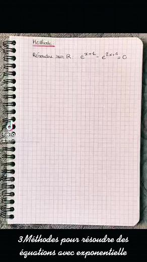 Résoudre équations et inéquations exponentielles : 3 méthodes