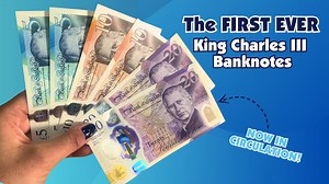 The new King Charles III Banknotes entered circulation on 5th June 2024, and collectors have been rushing to get their hands on them. Watch our video as we talk you through some of the interesting security features on these new notes. Read our blog for more details: www.changechecker.org/BanknotesKCIIIFB | Change Checker