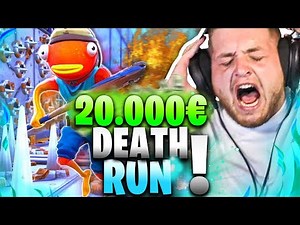 🤬😳SCHWERSTER Troll DEATHRUN! | GEBROCHEN im 20.000€ BRUCH Turnier... | Fortnite Deathrun