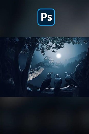 Photoshop Pro Lightning Effect - Photo Manipulation