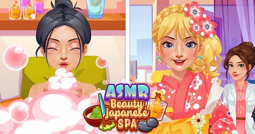 ASMR Beauty Japanese Spa 🕹️ Play on CrazyGames