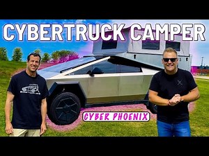 I Tour The ULTIMATE Cybertruck Camper! Meet The Designer!