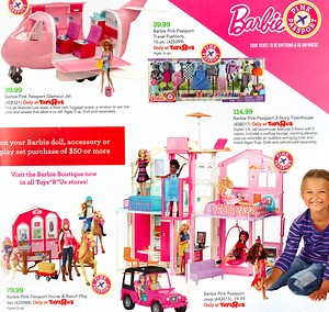 Toys-R-Us: Christmas Toy Catalog (Barbie - Mattel) 2016