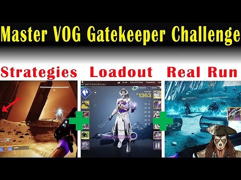 Destiny 2 | Master Gatekeeper Challenge | Vault of Glass Guide | Season 15