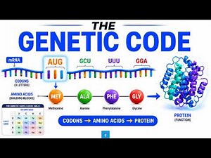 The Genetic Code, Simply Explained (with animation)
