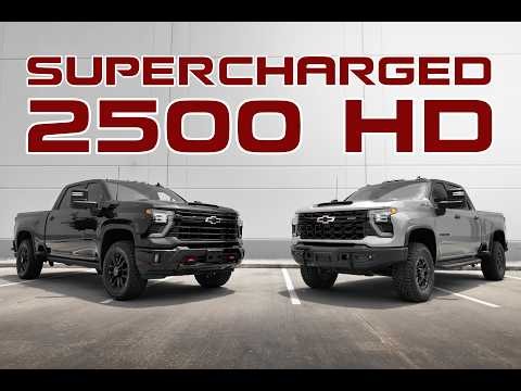 2020-2027 Silverado/Sierra 6.6L Supercharger Upgrade - 650hp for 2500/3500HD L8T Trucks