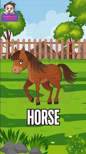 Farm Animals Names in English 🐑🐐 | Kids Short