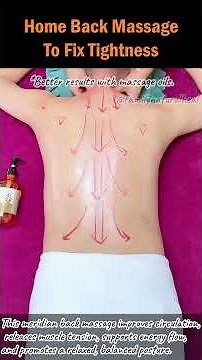 Home Back Massage To Fix Tightness