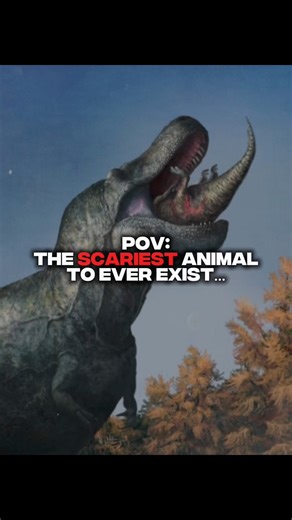 The T-Rex Was Truly Horrifying… #dinosaur #trex #scary