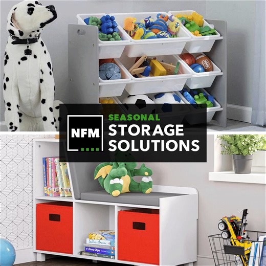 Stash, dash, and store in style with creative storage solutions for blankets, pillows, decor, and more! | NFM