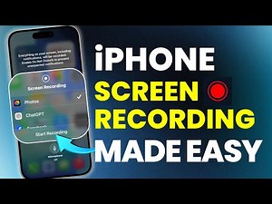 How to do Screen Recording on Your iPhone? Add or Use Screen Record on iPhone 2025