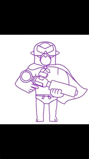 pierce animation #brawlstars #supercell #shorts #brawlstarsanimation