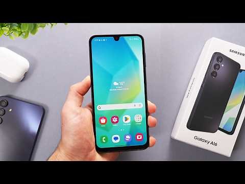 Samsung Galaxy A16 4G Unboxing & First Impressions! (Black)