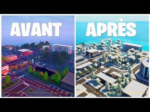 Comment enneigé ca map RP sur fortnite - FR