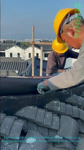 Using Curved Tools to Finish Concrete Eaves — Smooth & Precise