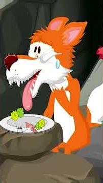 The Wolf And The Crane | Telugu Animated Moral Stories | Telugu Moral Stories #shortsfeed #ytshorts