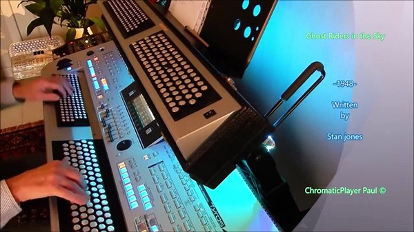 Ghost Riders in the Sky - Organ & keyboard (chromatic)