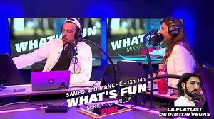 😃🎤 Quand Dimitri Vegas fait sa playlist sur FUN RADIO ! 👉 WHAT’S FUN c’est tous les samedis & dimanches à partir de 13h avec Camille & Mikka sur FUN RADIO ! #FunRadio #WhatsFun | Fun Radio