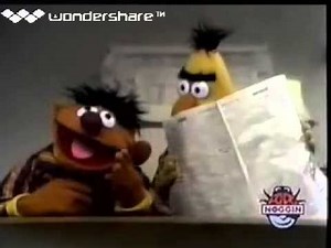 Sesame Street Bert's Newpaper