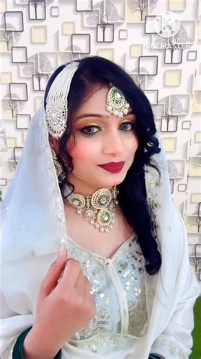 Muslim bridal makeuptutorial #my own bridal makeuptutorial #ytshorts #makeup #ad #eyemakeup