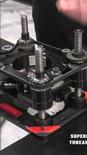 Why the LX3 Uses Acme Threaded Rods #shorts #router #routerlift #woodworking