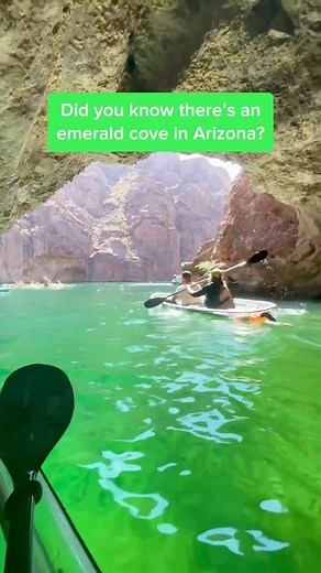 565K views · 7.3K reactions | You need to add this experience to your 2024 bucket list!  This hidden cave is found near Willow Beach and you could see everything underneath these glass kayaks! Only a four hour road trip from Phoenix. (Emerald Cove, Arizona) #welcometoarizona | Welcome to Arizona | Facebook