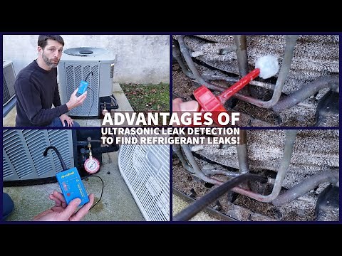 Advantages of Ultrasonic Leak Detection to Find Refrigerant Leaks!