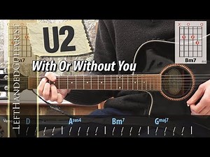 U2 - With Or Without You | acoustic guitar lesson