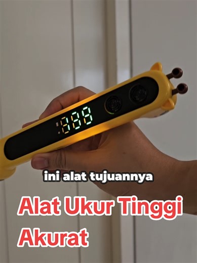 Alat ukur tinggi buat mengukur ketinggian dengan akurat #alatukur #tinggibadan #ukurtinggi