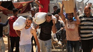 New video disputes reports of casualties at Gaza distribution site