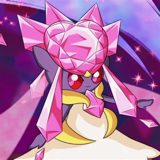 Queen Princess Mega Diancie & Steenee: A Super See-A Skys