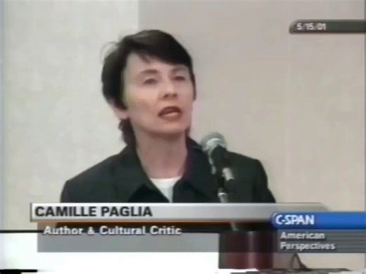 As Paglia would know if she watched more than 30 seconds of The Sopranos (which she admitted elsewhere she hadn’t) is that the some of the show’s most accurate and biting portrayals were of people exactly like her.