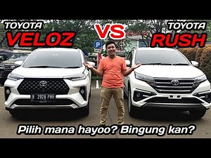 Toyota Veloz Terbaru VS Toyota Rush GR