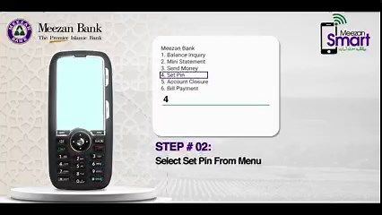 Meezan Smart Asaan Mobile Account - your digital, secure, convenient and reliable way of fulfilling your banking needs with the Premier Islamic Bank in Pakistan. Watch the video for step-by-step guidelines on how to set your pin. For more information, please visit: https://www.meezanbank.com/asaan-mobile-account/ or call us at: (021) 111-331-331/332. #MeezanBank #IslamicBanking #IslamicFinance #MeezanSmartAsaanMobileAccount | Meezan Bank Limited