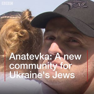 Escaping a war zone, Jews in Ukraine are building a brand new community - and they've named it after the village in Fiddler on the Roof 🎻. For more: https://bbc.in/2IIsZHI | BBC World Service