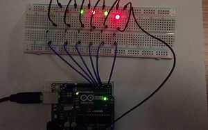 Arduino-流动的Led灯
