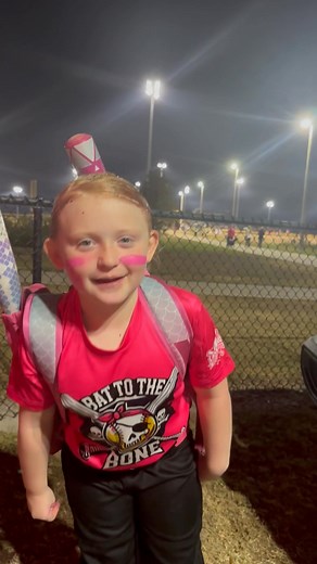 26K views · 858 reactions | Let's all wish her luck! Aubrey won many championships, and now Olivia is determined. She has yet to hit a ball, so let's hope she gets her hit tonight. She is using Aubrey's old bat from her age. The onion cutting gets serious out here  Olivia asked if we could stop and get cupcakes for her team, and is pretty bummed about off season. Let's go girls. I know Aubrey is cheering from heaven. | Team Aubrey Hope | Facebook