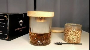 Amazon.com: Cocktail Smoker Kit with Cocktail Smoker & Wood Chips - for Smoked Cocktail, Whiskey, Old Fashioned, Cheese, Meat, Bourbon Smoking Infuser Kit - Best Gift for Drinking Lover, Dad, Husband : Patio, Lawn & Garden