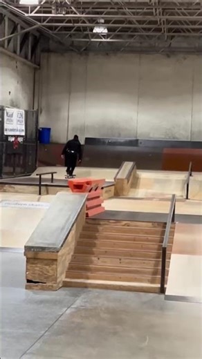 Indoor parks = slippery floors #skate