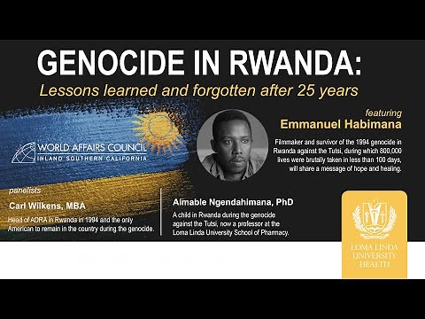 Genocide In Rwanda - Lessons learned and forgotten after 25 years