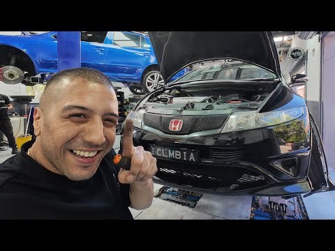 Finally Started Modding My FN2 Honda Civic Type R!