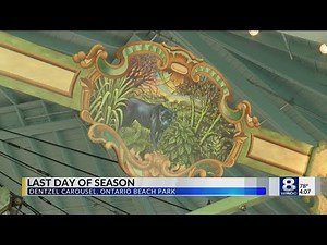 Last day of the season for Dentzel Carousel