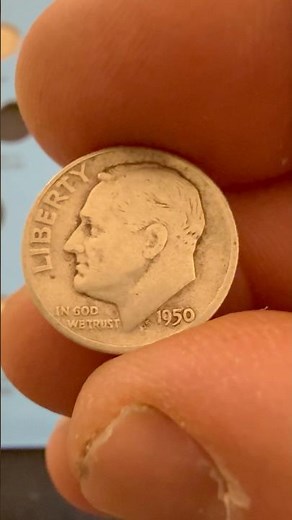 I Got a 1950 Silver Roosevelt Dime!
